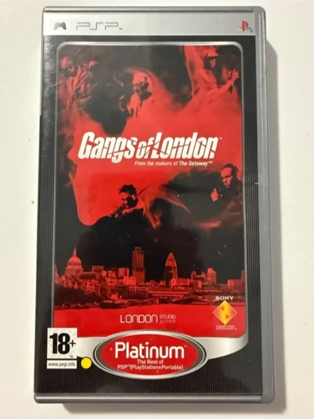 PSP Gangs of London Platinum Edition UMD Complete